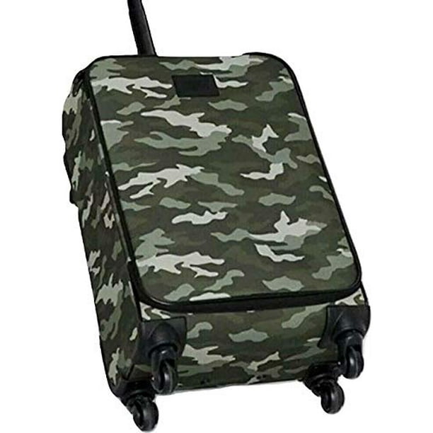 Ikase Hardside Spinner Luggage Pink camouflage 